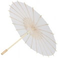 MAYUJIAASE White Papier Umbrella Parasol, Classical Craft Umbrella