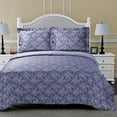 thumbnail image 1 of MAYWOOD Reversible Duvet Cover Set, 300-Thread-Count Cotton, King/Cal King, 1 of 2