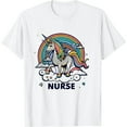 thumbnail image 1 of MAYZERO Black T shirt In My Spooky Nurse Era Halloween Rainbow Scary Horror Women T-Shirt 0416, 1 of 3