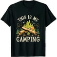 thumbnail image 1 of MAYZERO Black T shirt This Is My Camping Shirt Funny Camper T-shirt T-Shirt 2094, 1 of 3