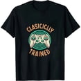 thumbnail image 1 of MAYZERO Black T shirt Video Game Retro Vintage Distressed T-Shirt 2278, 1 of 3