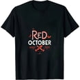 thumbnail image 1 of MAYZERO Black T shirt Vintage Red October Philly Philadelphia Baseball Premium T-Shirt 1381, 1 of 3