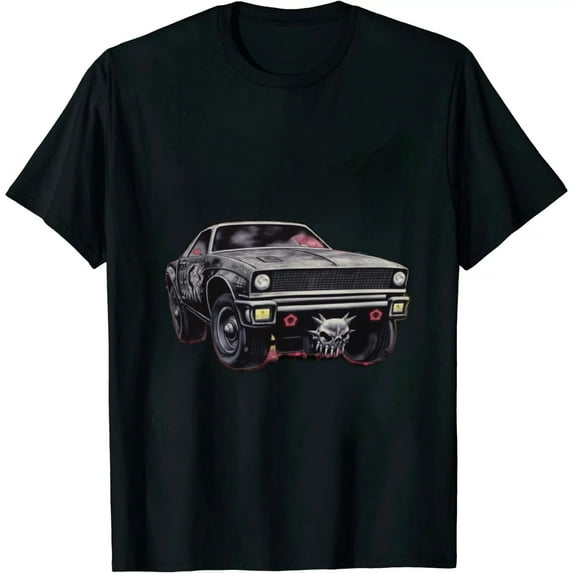 MAYZERO Black T shirt Wasteland Warriors Men's Max Roadwarrior Movie T-Shirt 2137