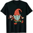 thumbnail image 1 of MAYZERO Buffalo Plaid 3 Gnomes Christmas Xmas T-Shirt, 1 of 3