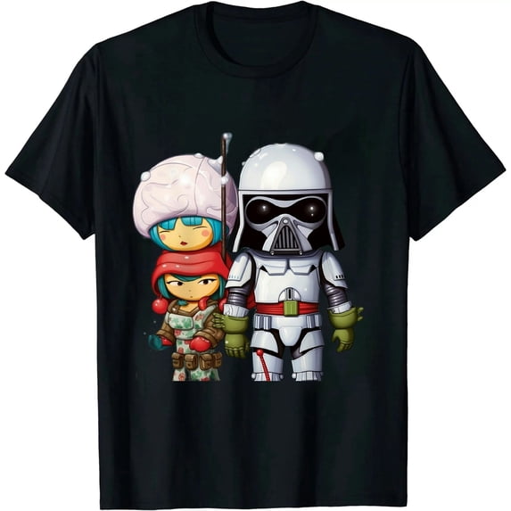 MAYZERO Christmas Boba It's Cold Outside Graphic T-Shirt T-Shirt