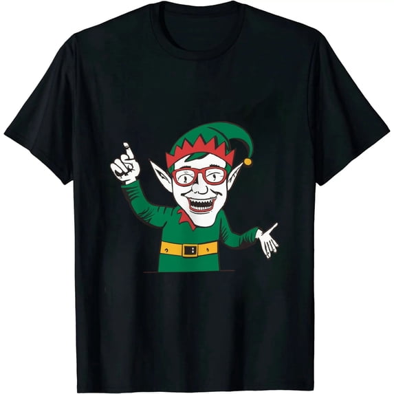 MAYZERO Cool Dad Elf Matching Family Group Christmas Party T-Shirt