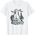 thumbnail image 1 of MAYZERO Funny Halloween Tee I'm just here for the boos costume gift T-Shirt, 1 of 3