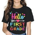 thumbnail image 1 of MAYZERO Hello FIRST GRADE rainbow T Shirt, 1 of 3