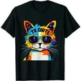 thumbnail image 1 of MAYZERO If You Want To Be Cool Just Be Yourself Cat Autism Warrior T-Shirt, 1 of 3