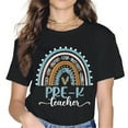 thumbnail image 1 of MAYZERO PRE-K TEACHER TEACH LOVE INSPIRE LEAD MOTIVATE CONNECT T-shirt, 1 of 3