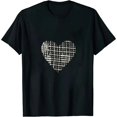 thumbnail image 1 of MAYZERO Palestine T-shirt Palestinian White Hatta in Heart Shape, 1 of 3