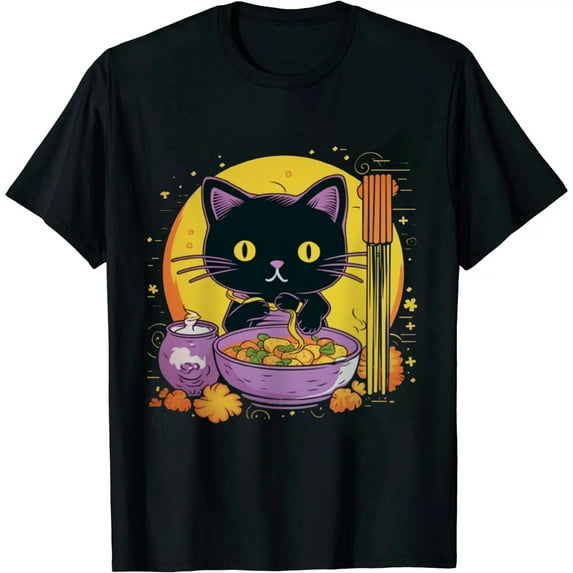 MAYZERO Ramen Cat Japanese T-Shirt