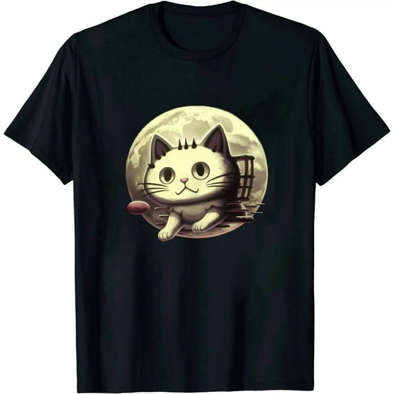 MAYZERO Studio Ghibli Cat Bus TV Show Gaming Geek T-Shirt Funny Vintage Gift Men Women