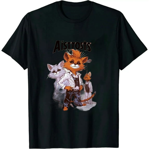 MAYZERO The Aristocats Cats Playing Piano T-Shirt