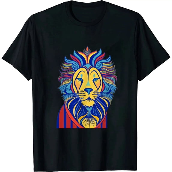 MAYZERO The Lion King Simba and Mufasa Dad T-Shirt