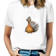 thumbnail image 1 of MAYZERO White T shirt Pumpkins T-Shirt Women Funny Thankful Tees Thanksgiving Shirts Leaves Casual Graphic Fall Top Short Sleeve Round Neck Pumpkin Blouse Yellow XXL 1015, 1 of 3