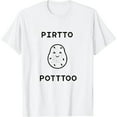 thumbnail image 1 of MAYZERO White T shirtSimple Potato Shirt. Great Gift for the Potato Lover! 0770, 1 of 3
