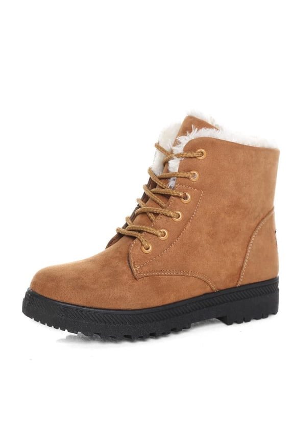 Women's Winter Casual Boots Fashion Snow Boots for Female Size 11