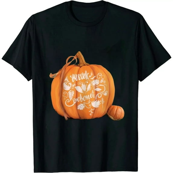 MAYZERO Ykomow Fall Pumpkin Shirts Womens Casual Autumn Thanksgiving Graphic Tees Halloween Tops 0281