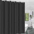 thumbnail image 1 of MAZBFF 72" x 72" Polyester Fabric Waterproof Mildew Resistant Shower Curtain & 12 Hooks, 1 of 6