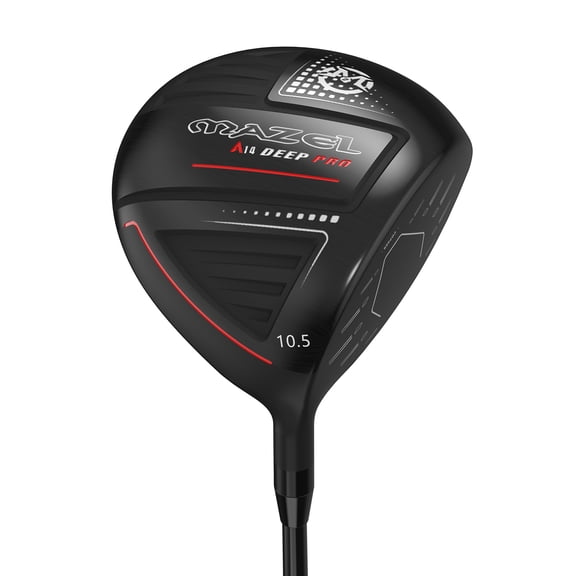 MAZEL A14 Colour	Black Aluminum Golf Driver 9.5°/10.5°,Men’s Driver, 45.5" Graphite Shaft Stiff/Regular, Large Sweet Spot for Forgiveness & Distance