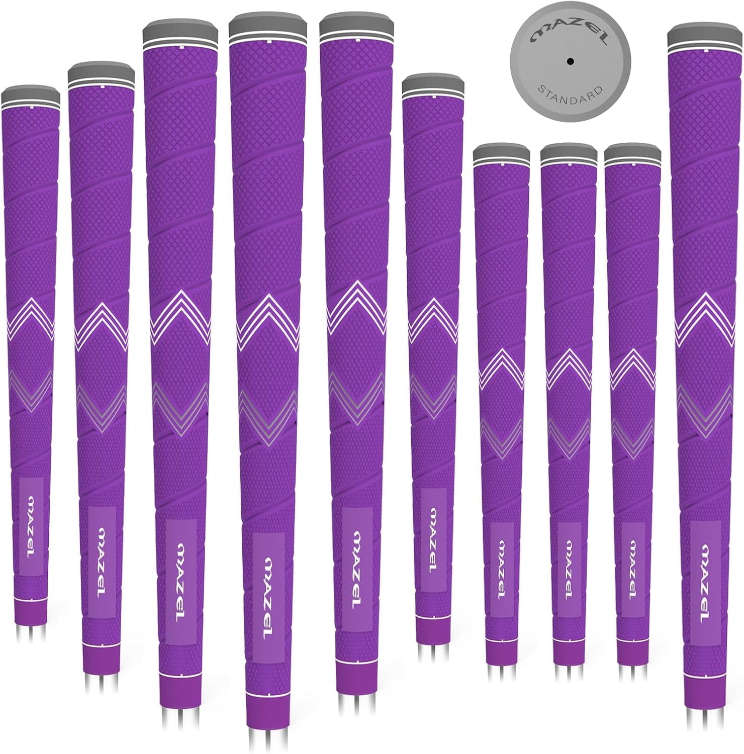 MAZEL Golf Club Grips for Men - 10 Pack - Non-Slip Micro-texture High ...
