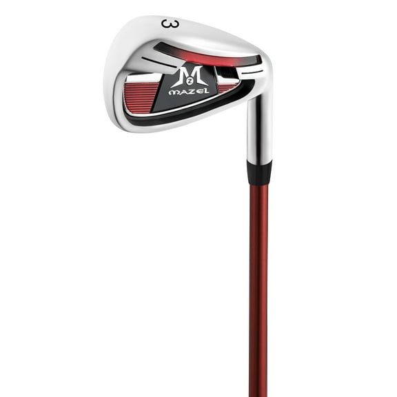 MAZEL Golf Individual Iron 1,2,3,4,5,6,7,8,9, Golf Iron with Steel Shafts for Right Handed Golfers