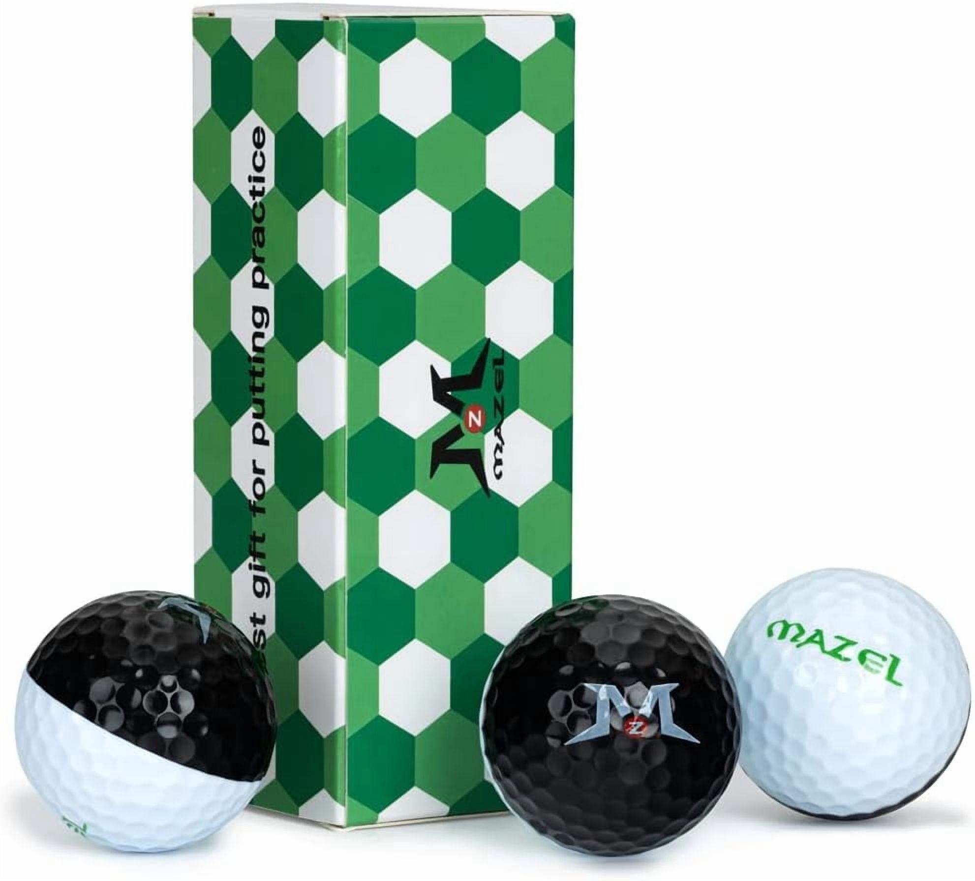 Putting Ball MAZEL Golf Practice Putting Ball,Golf Training Aid for Putting Green ...