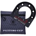 thumbnail image 1 of MAZEL Golf Putting Cup Hole Accuracy Trainer - Anodized Milled Aluminum Alloy Putting Training Aid for Indoor Outdoor Practice, with Carry Bag, 1 of 7