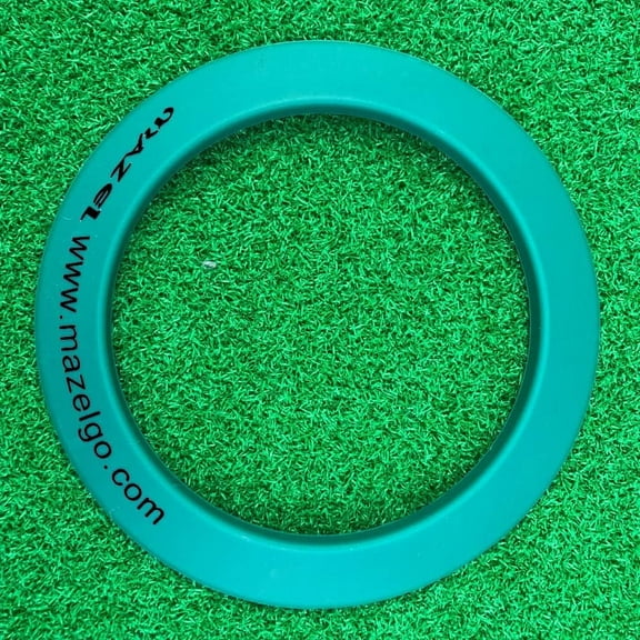 MAZEL Golf Putting Cup/Ring for Training Aid Indoor & Outdoor - All-Direction Practice Hole Putting Accuracy Trainer