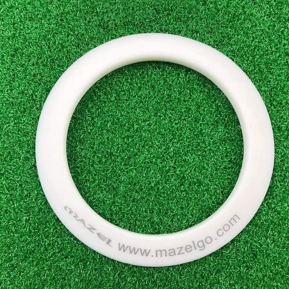 MAZEL Golf Putting Cup/Ring for Training Aid Indoor & Outdoor - All-Direction Practice Hole Putting Accuracy Trainer