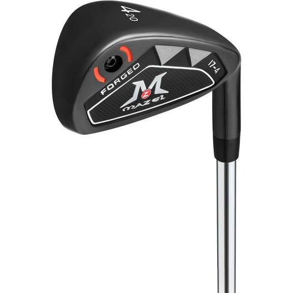 MAZEL Men Golf Iron Set (9PCS) or 1,2,3,4,5,6,7,8,9,Pitching Wedge,Sand Wedge with Steel Shafts for Right Handed Golfers