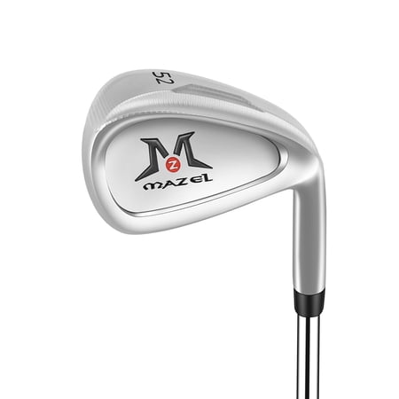 MAZEL Men Golf Wedges 52/56/60 Degree Right Hand Gap Wedge Sand Wedge Lob Wedge- Individual Golf Club Wedge Milled Face for Max Spin
