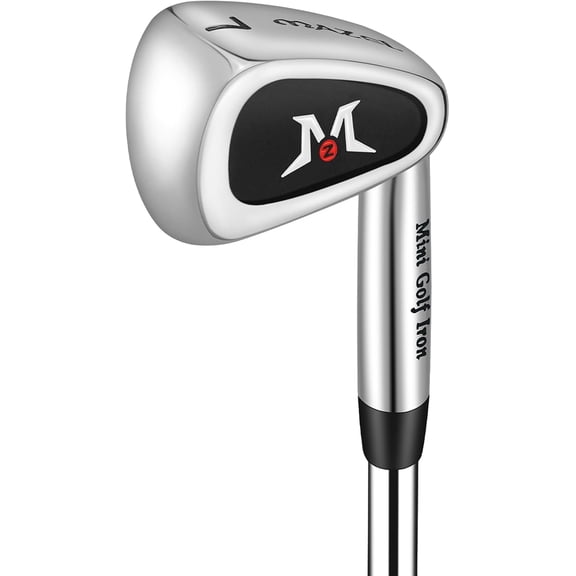 MAZEL Mini Iron Golf Clubs Swing Trainer Aid to Improve Your Hitting Accuracy & Speed