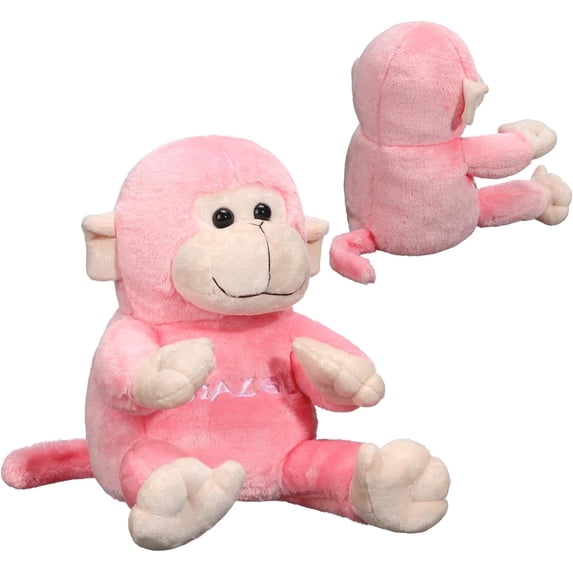 Mazel Golf Club Head Cover Pink Monkey Plush for 460CC Driver