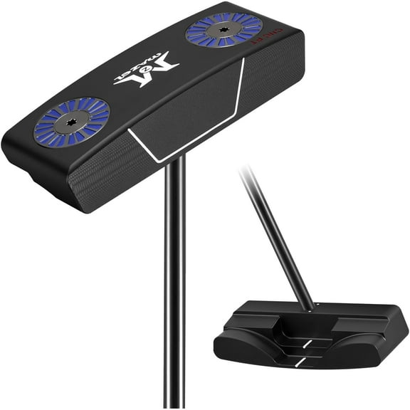 MAZEL Stand Up Golf Putter with Graphite Shaft for Men & Women,Ultra Low Center of Gravity,More Stable for Accurate Aim,34 Inch (Stand Putter)
