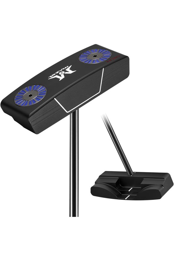 MAZEL Stand Up Golf Putter with Graphite Shaft for Men & Women,Ultra Low Center of Gravity,More Stable for Accurate Aim,34 Inch (Stand Putter)