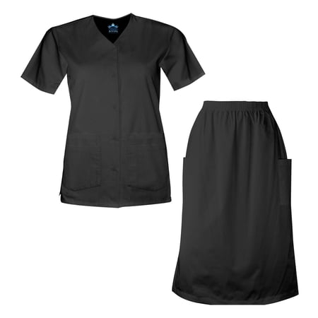 MAZEL UNIFORMS SCRUB SKIRT SET UNIFORM