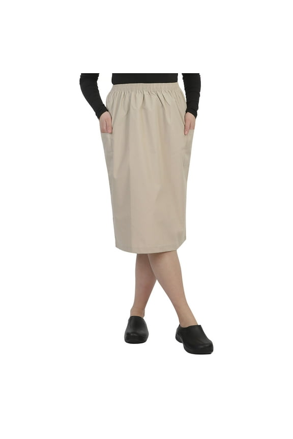 WOMENS A-LINE SCRUB SKIRT WITH CARGO POCKETS