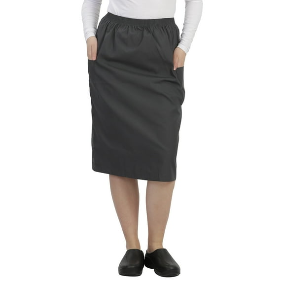 MAZEL UNIFORMS WOMENS A-LINE SCRUB SKIRT WITH CARGO POCKETS