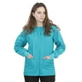 MAZEL UNIFORMS WOMENS SCRUB JACKET WITH KNIT SLEEVES