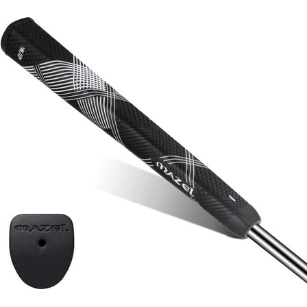 MAZEL Ultra-light Golf Putter Grip for Men - 2.0 Advanced Surface Texture Non-slip Golf Grip,Great Comfortable Feel and More Consistent Stroke