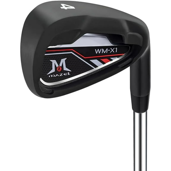 MAZEL WM-X1/2 Individual Men Golf Club Irons 1,2,3,4,5,6,7,8,9,Pitching Wedge,Approach Wedge,Sand Wedge with Graphite/Steel Shafts for Right Handed