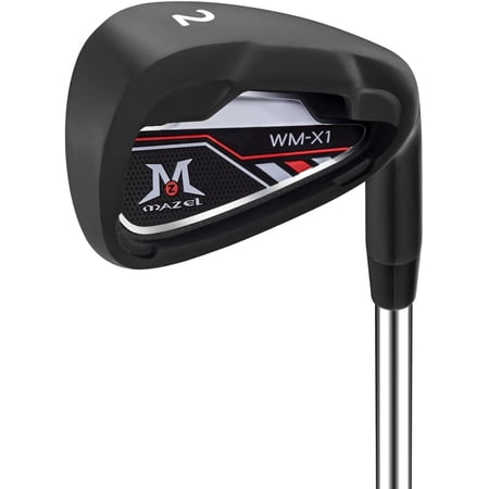 MAZEL WM-X1/2 Individual Men Golf Club Irons 1,2,3,4,5,6,7,8,9,Pitching Wedge,Approach Wedge,Sand Wedge with Graphite/Steel Shafts for Right Handed