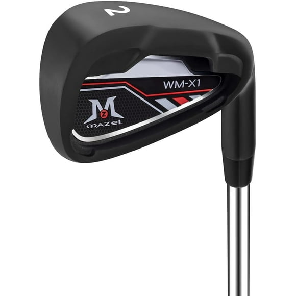 MAZEL WM-X1/2 Individual Men Golf Club Irons 1,2,3,4,5,6,7,8,9,Pitching Wedge,Approach Wedge,Sand Wedge with Graphite/Steel Shafts for Right Handed