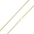 thumbnail image 1 of MAZZERI Solid Gold Plated Sterling Silver Italian 1.3mm & 1.6mm Diamond-Cut Braided Rope Chain Necklace for Men Women, 925 Sterling Silver Made in Italy (2.8mm, 16.0 Inches), 1 of 8