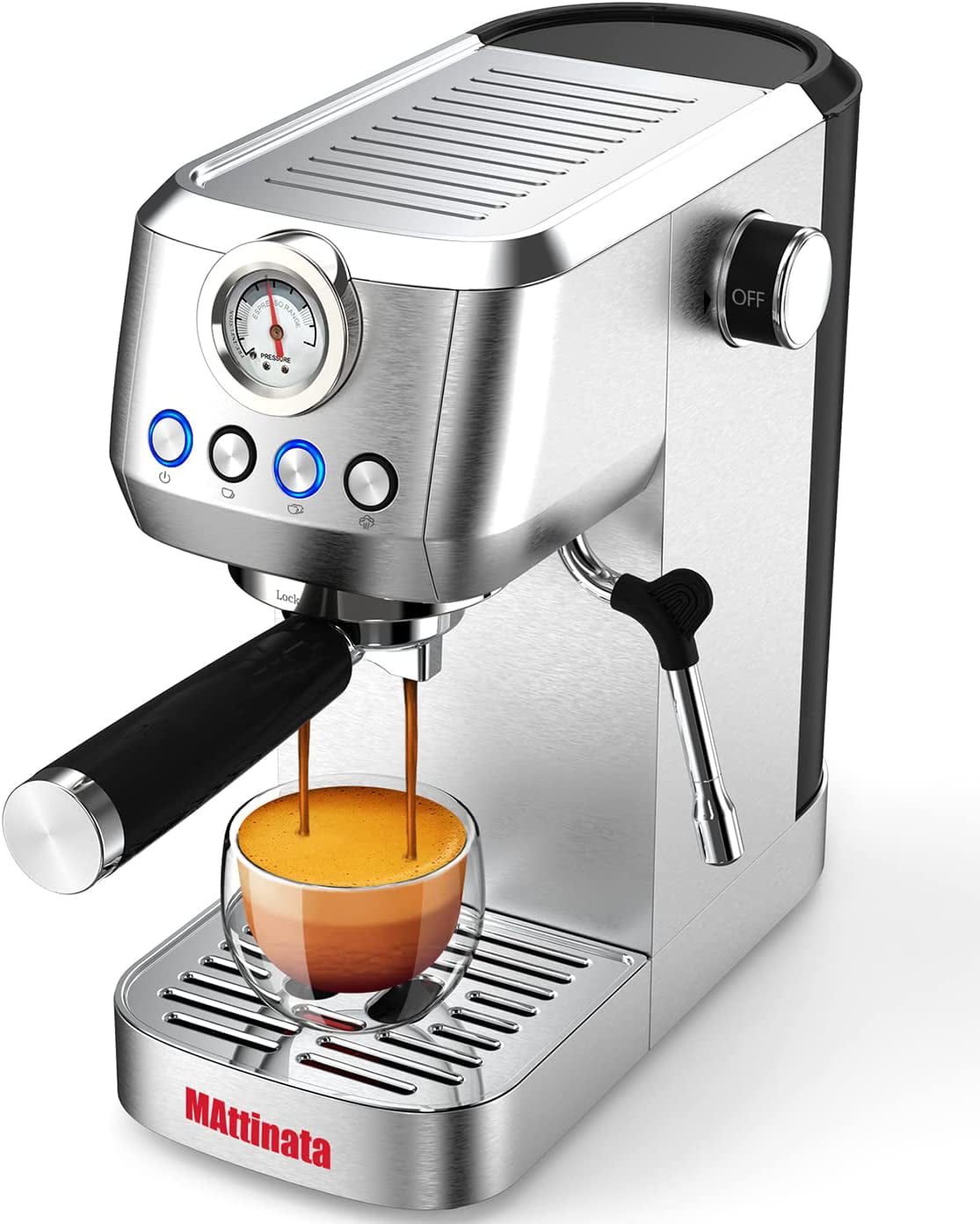Máquina cafetera Espresso cappuccino latte 20 bares FROSSVOT em-3105