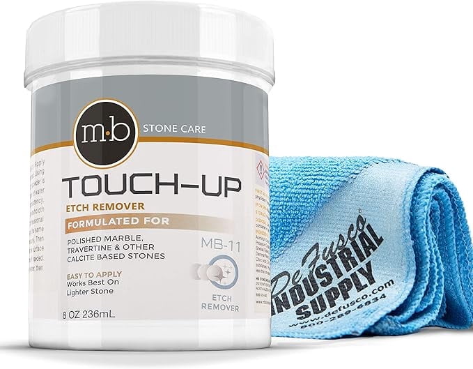 MB-11 Marble Polishing Powder with Microfiber Cloth Bundle