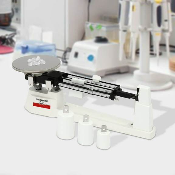 MB-2610 Triple Beam Scale 2610G x 0.1g Mechanical Balance Scale Lab Scale