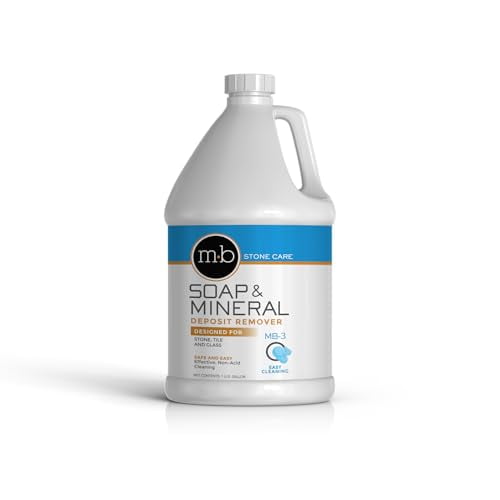 MB3 Soap, Mineral Deposit & Grout Film Remover (1 Gallon / 128 fl oz